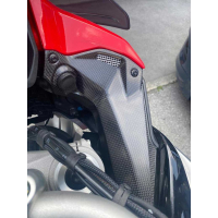 FLANCS INTERNES CARÉNAGE DROIT ET GAUCHE CARBONE LIGHTECH DUCATI - Finition : MAT