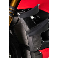 CACHES LATÉRAUX RADIATEUR CARBONE LIGHTECH DUCATI - Finition : MAT