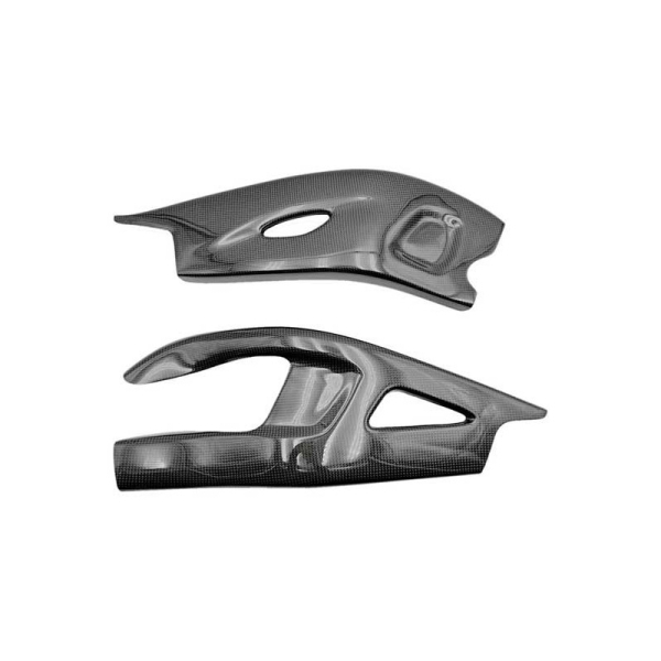 PROTECTIONS BRAS OSCILLANT CARBONE BRILLANT LIGHTECH HONDA