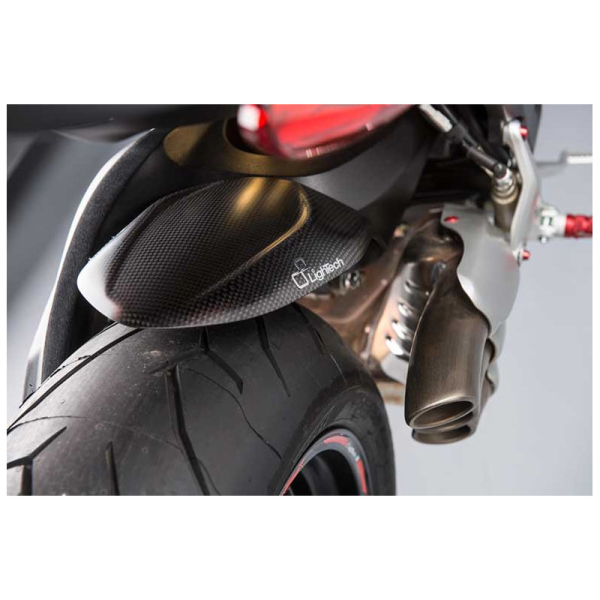 GARDE BOUE ARRIÈRE CARBONE BRILLANT LIGHTECH MV AGUSTA