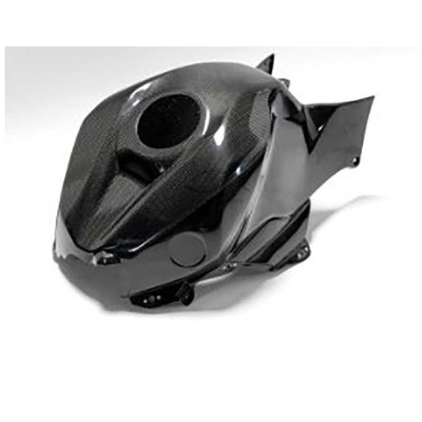 EXTENSION DE RESERVOIR CARBONE CARBONIN HONDA CBR 600 RR-R 2024/*(OEM,6Dzus)